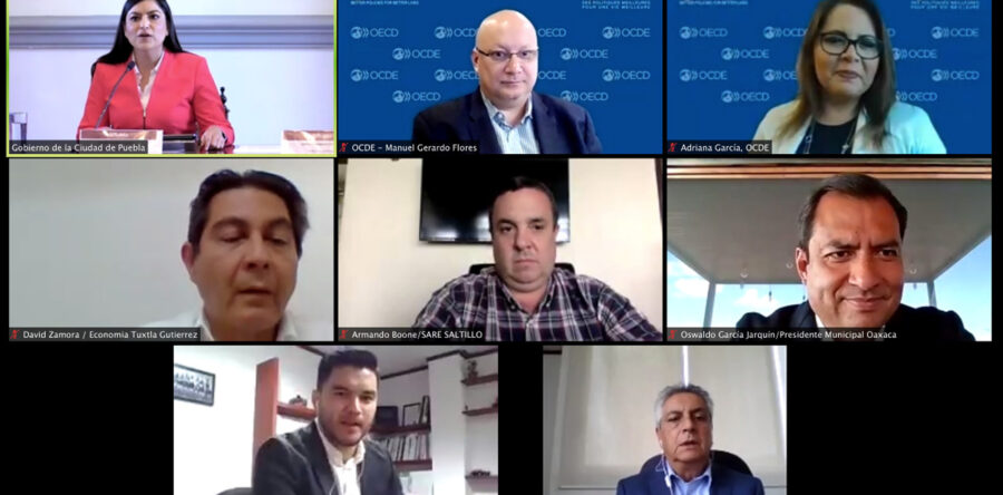 En foro virtual del Ayuntamiento de Puebla, edil Oswaldo García comparte estrategias municipales contra el COVID-19