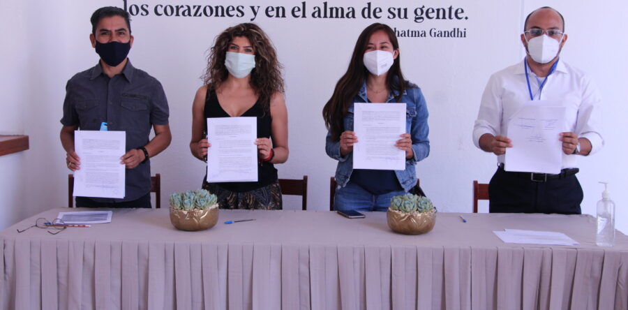 Firman convenio CCO e instancias para acceder a los Centros de Vinculación Artística