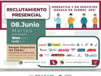 Ofertará CSNEO vacantes laborales con Reclutamiento Presencial en la Ciudad de Oaxaca