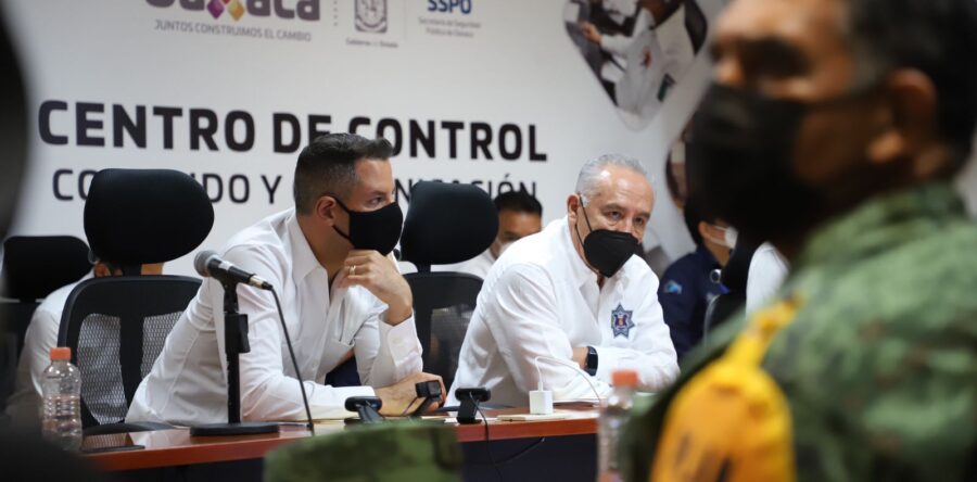 Queda instalado el Centro de Mando de la Mesa de Seguridad  sobre el proceso electoral en Oaxaca