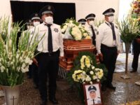Rinden homenaje al Comandante Regional, Miguel Ángel García Porras en la Dirección General de la Policía Vial Estatal