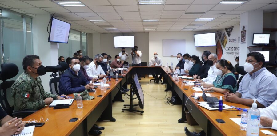 Mesa de Seguridad de Oaxaca define estrategias para un cierre pacífico de la jornada electoral