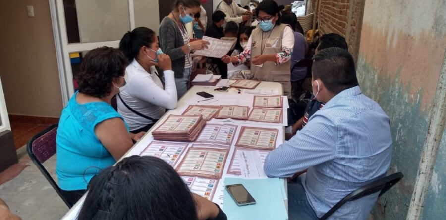 Registran cómputos distritales avance de más del 32%, según IEEPCO