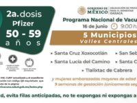 Iniciará la aplicación de la segunda dosis  de la vacuna Pfizer-BionTech contra el coronavirus