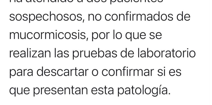 ¿Qué es la mucormicosis o “hongo negro” y cuáles son los síntomas?; hay dos casos sospechosos en Oaxaca