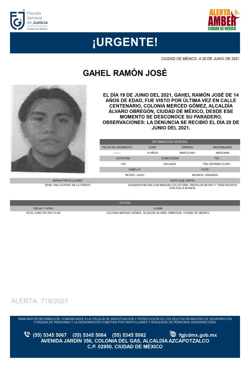 Buscan a joven oaxaqueño desparecido en la ciudad de México