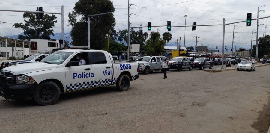 Seguridad Pública liberó vialidades que estaban bloquedas por la 14 de Junio