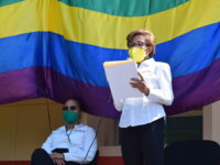 Bandera de la Diversidad Sexual, ondea en Coesida