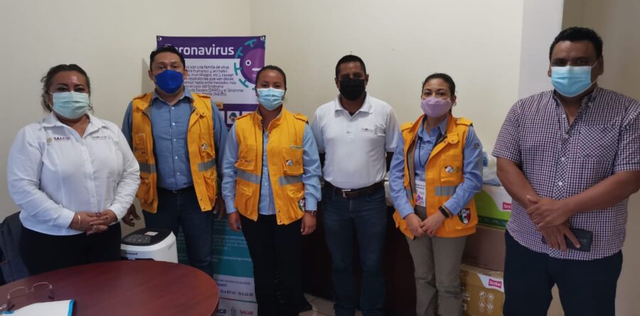Fortalece SSO atención oportuna de casos COVID-19 en la Costa, a través de brigada de la UIES