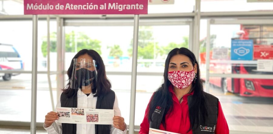 Arranca IOAM operativo Bienvenido Oaxaqueña y Oaxaqueño Migrante