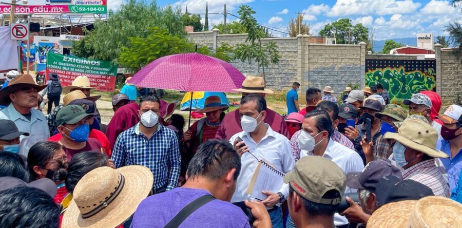 Segego y Segob mantienen el diálogo con pobladores de Tierra Blanca y MULT-I