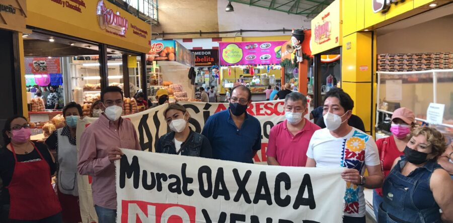 Locatarios del Mercado 20 de Noviembre van contra el Centro Gastronómico