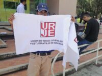 Integrantes de la URJE exigen ampliación de matrícula en la UABJO