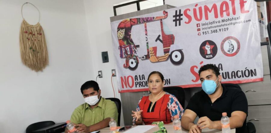 Presentan iniciativa ciudadana sobre el mototaxismo