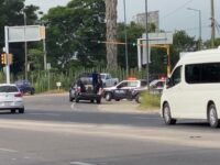 Impiden elementos de seguridad un bloqueo en el Aeropuerto
