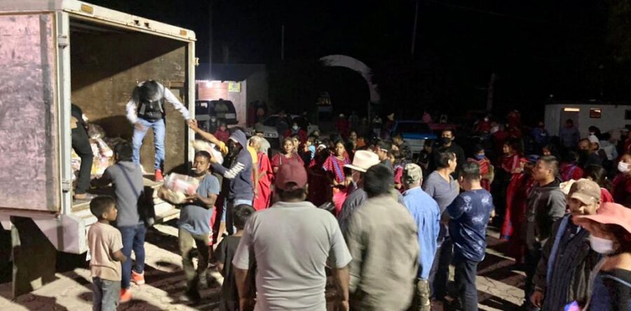 Segego, Segob, FGEO y DDHPO, han otorgado puntual atención a la población de Tierra Blanca