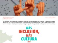Emite Seculta convocatoria “Más inclusión, más cultura edición 2021”