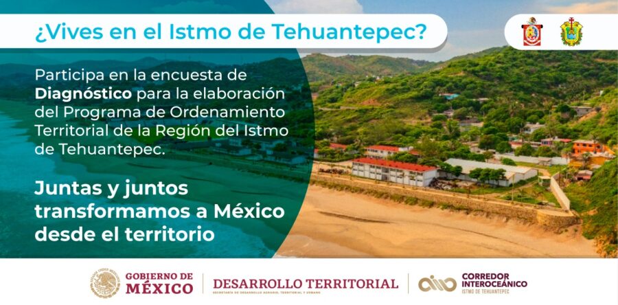 Gobierno de Oaxaca avanza en trabajos de ordenamiento territorial en el Istmo de Tehuantepec