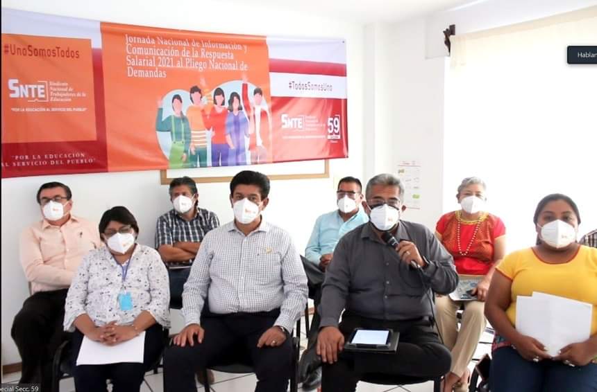 Sección 59 va por el regreso de clases presenciales