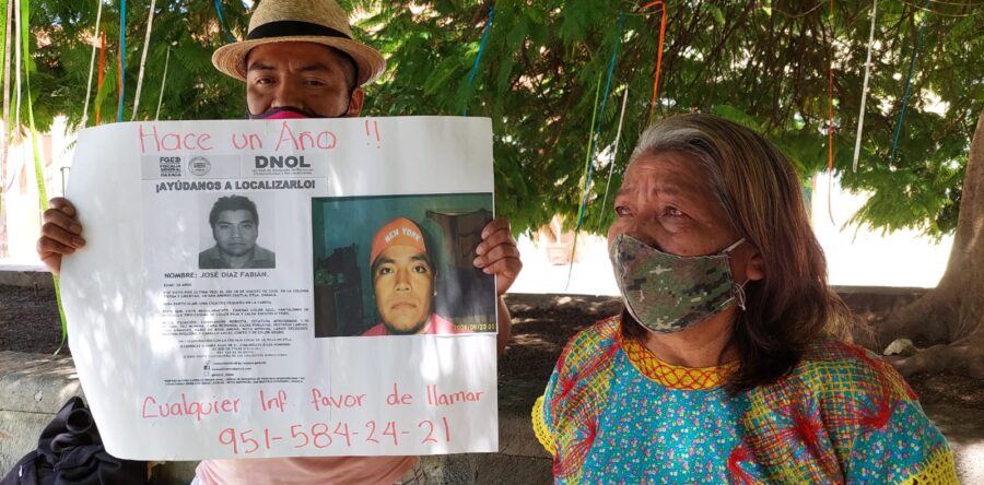 Sin rastros de José Díaz, quien salió de Oaxaca en busca del sueño americano