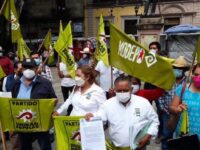 Militantes del PUP exigen la salida de Uriel Díaz Caballero