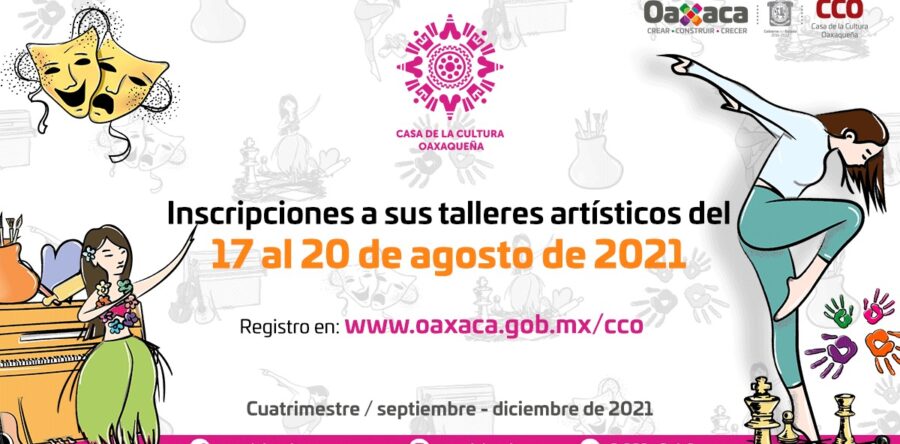 Se abre proceso de inscripción en línea a los talleres artísticos de la CCO