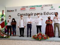 En Oaxaca, Gobierno del Estado e iniciativa privada construyen para educar