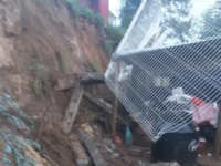 Lluvias de las últimas horas afecta a San Juanito y Santa Rosa Panzacola