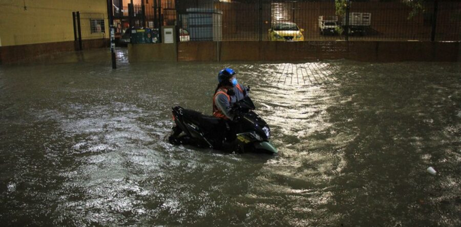 Provoca estragos lluvias en la capital oaxaqueña y municipios aledaños