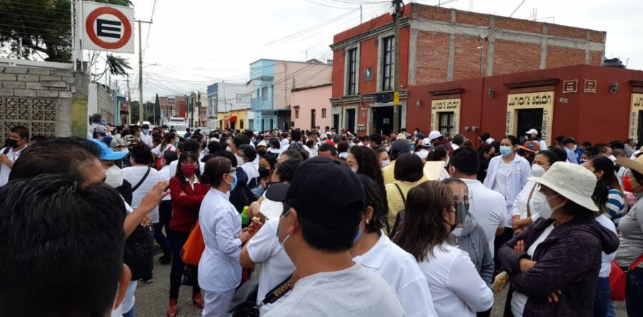 Marchó la Sección 35 del SNTSA