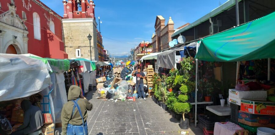 De nueva cuenta por falta de combustible, no hay servicio de recolección de basura