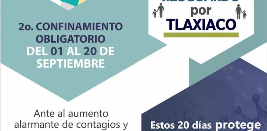 Convocan a un segundo confinamiento por la Covid-19 en Tlaxiaco
