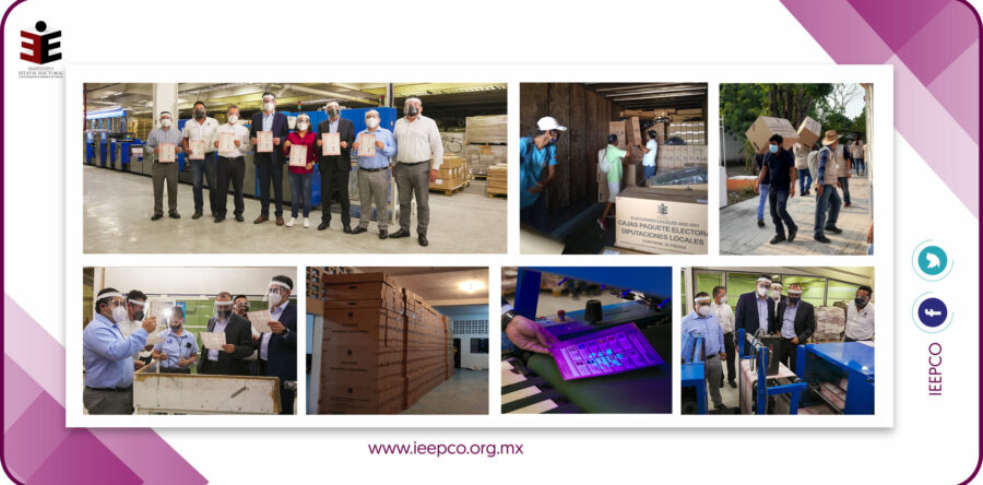 IEEPCO da inicio a impresión de boletas electorales para Oaxaca