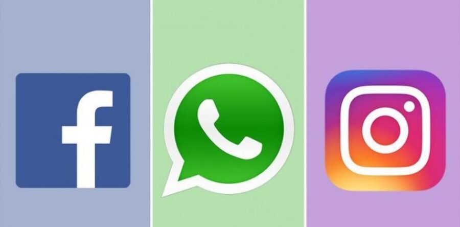 Caen servicios de Facebook: WhatsApp, Instagram y Facebook