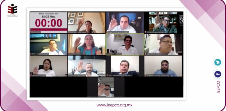 Aprueba IEEPCO lineamiento para sesiones de cómputos distritales y municipales