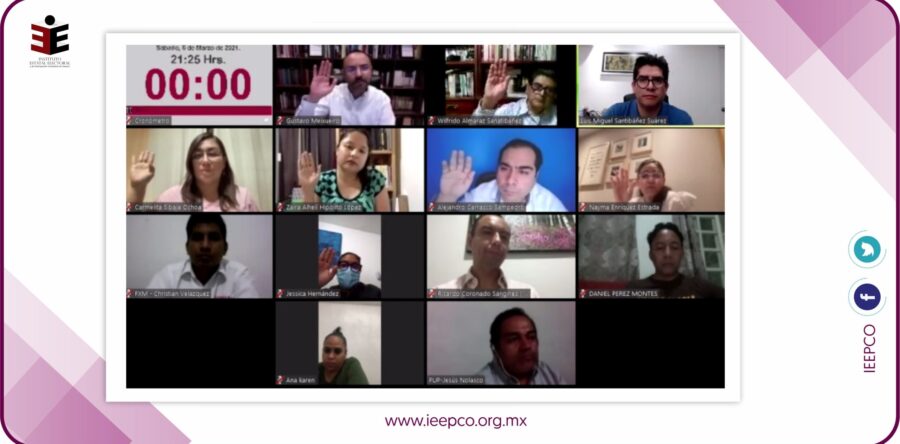 Garantiza IEEPCO la integración de 118 Consejos Municipales