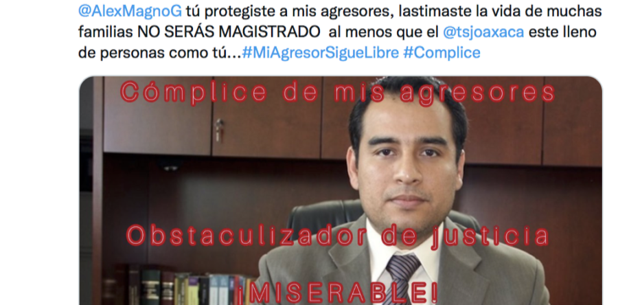 Rechazan postulación a magistratura de Alejandro Magno por encubrir a ex-fiscal en casos de violencia de género