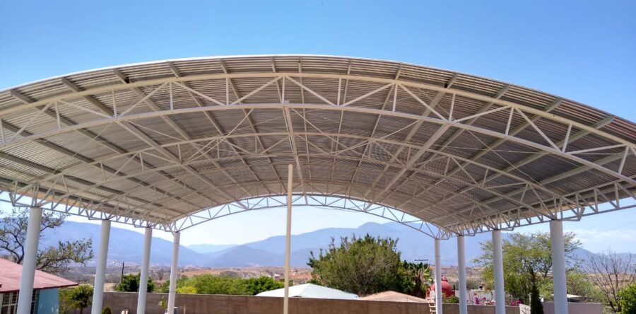 Entrega Sinfra 16 techados en diferentes regiones del estado con una inversión de casi 32 mdp