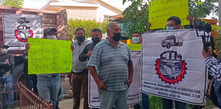 Piden que la minera Cuzcatlán siga operando en Oaxaca