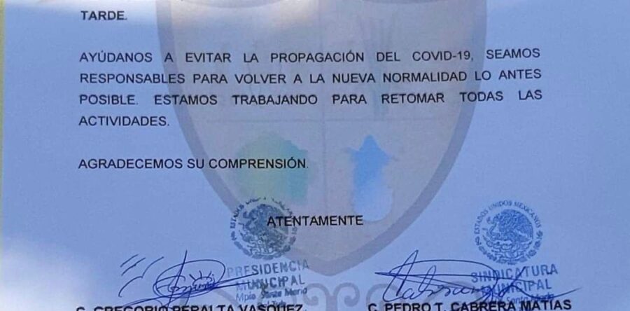 Santa María del Tule se permitirá el acceso a panteones durante días festivos