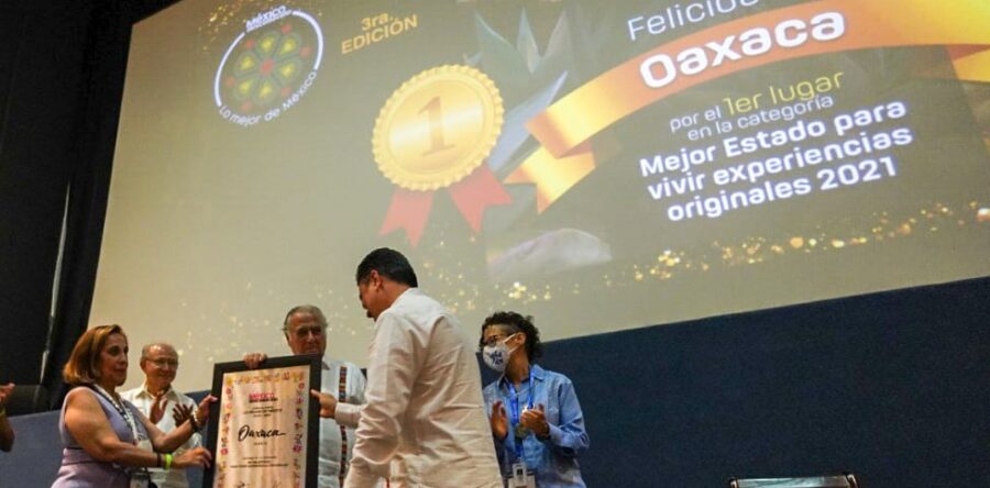 Oaxaca es reconocido como el Mejor Destino Para Vivir Experiencias Originales