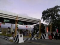 Ex trabajadores de salud protestaron en la caseta de Huitzo