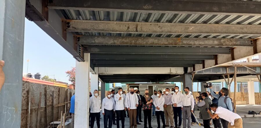 Supervisan la obra de la unidad académica de la UNAM en Oaxaca