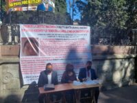 Piden justicia para Roberto Martín, acusado de asesinar a Heriberto Pazos Ortiz.