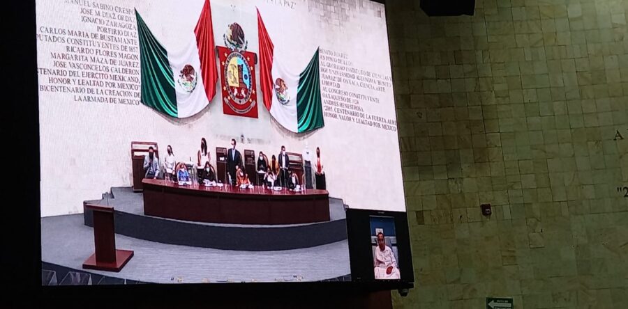 Horacio Sosa Villavicencio tomó protesta como diputado de la LXV Legislatura de forma virtual