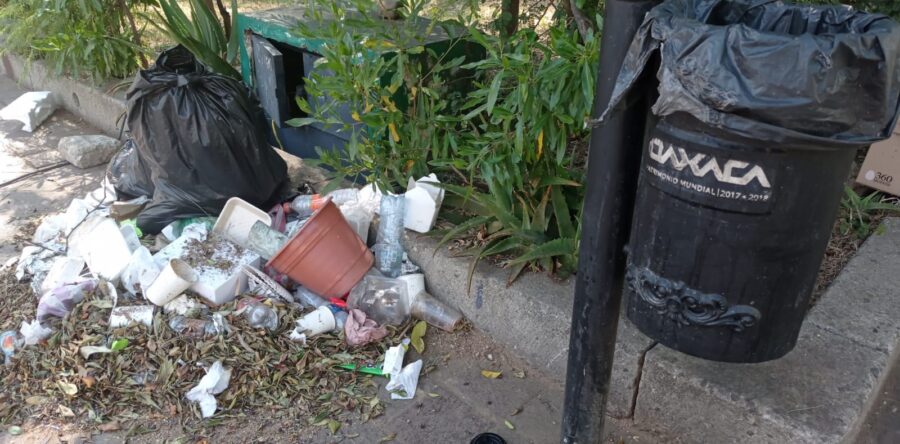 Sin recolección de basura la Capital del Estado