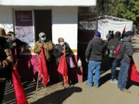 Con protesta  FPR exige recursos en la delegación de Bienestar