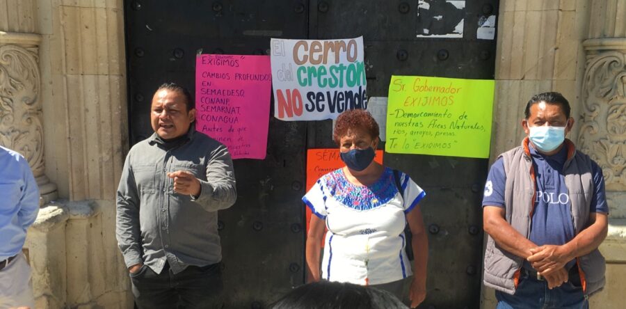 Exigen poner un alto a la invasión de la zona natural protegida “Cerro del Crestón”