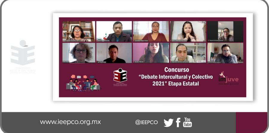 Inaugura IEEPCO primer Debate Intercultural y Colectivo 2021