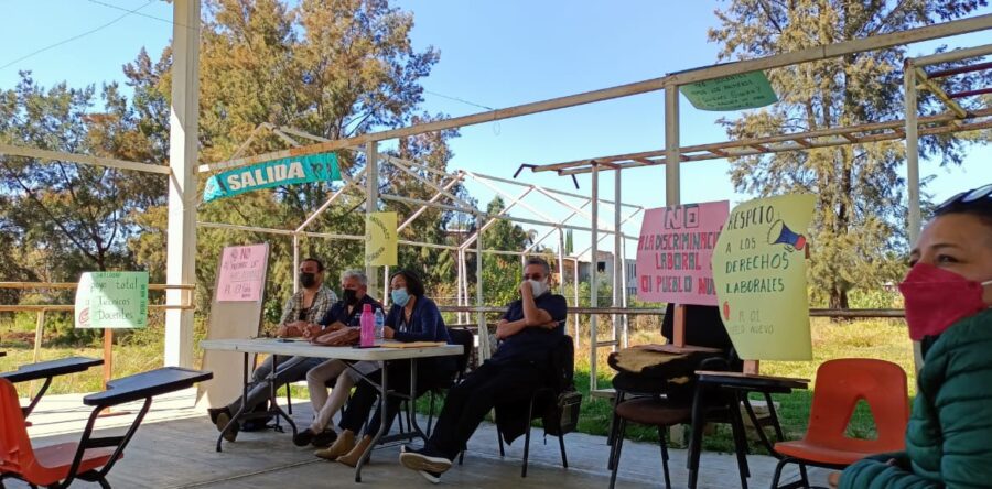 Discriminación viven docentes del COBAO de Pueblo Nuevo